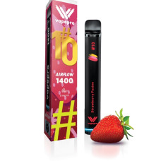 Vapepro #10 800puff Jagoda 0%